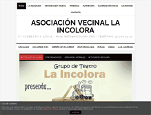 Tablet Screenshot of incolora.org